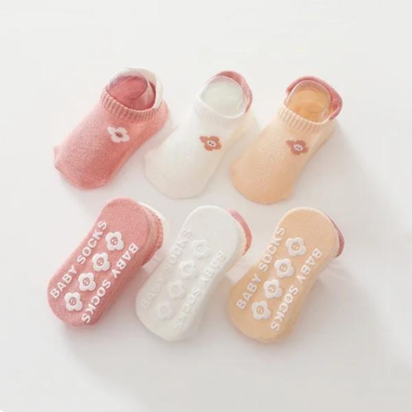 3Pairs/set Newborn Baby Socks For Girls Boys Summer Mesh Thin Infant Girl Boy Toddler Short Sock 0-5Years Chlidren's Socks