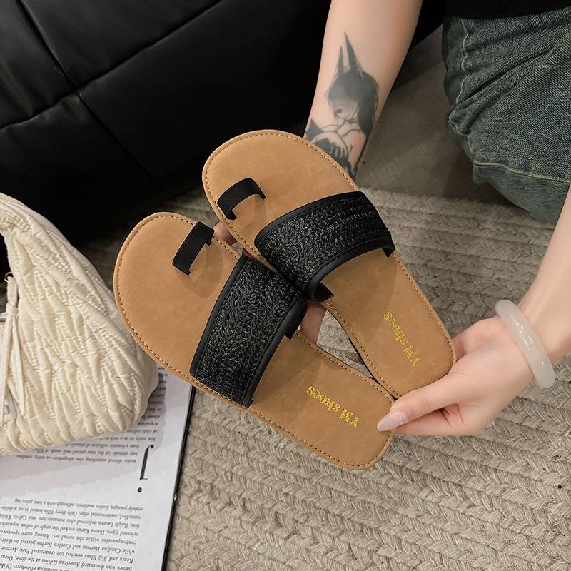 Papuci de vară Gladiator pentru femei, la modă, eleganți, cu talpă moale, balerini, papuci de tip slide, pantofi casual de plajă pentru doamne, șlapi, sandale