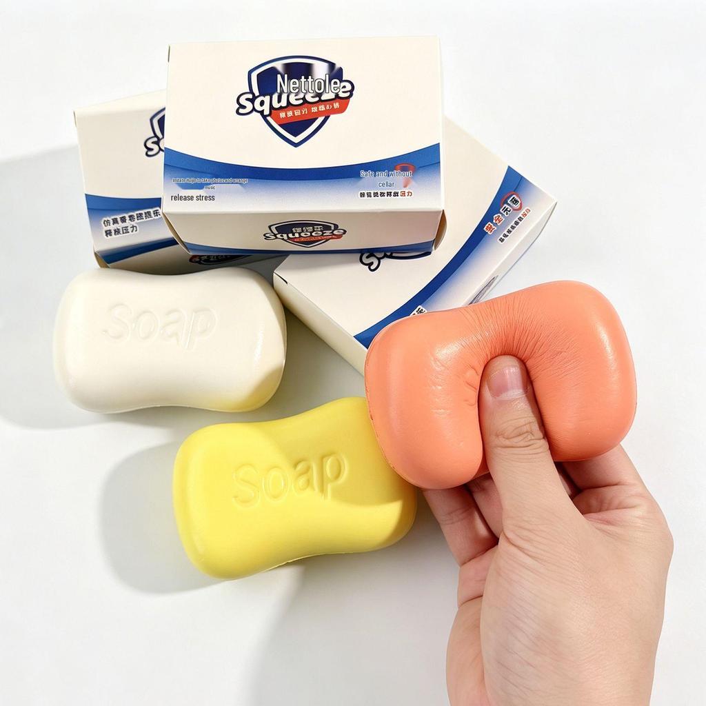 Unzip Soap - Slow Rebound Decompression Squeeze Toy for Fun Pranks