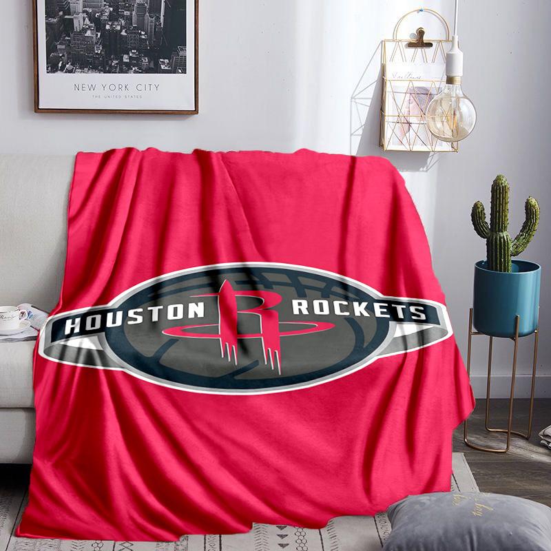 Rockets Basketball Team Blanket Lightweight Flannel Bedding Blanket Perfect for Travel, Camping, Living Rooms, Offices, Sofas, Fan Christmas gift