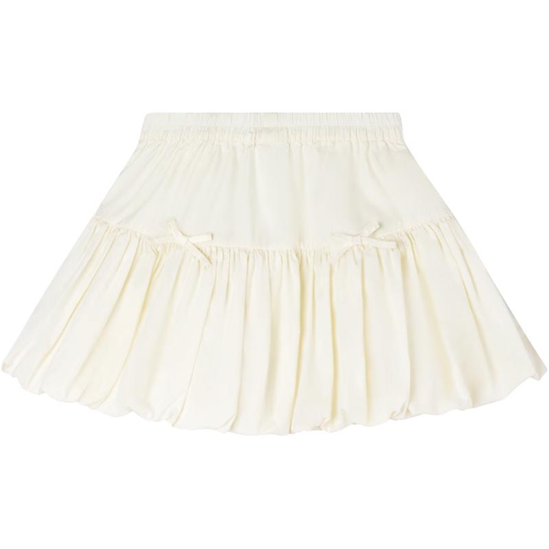 

Mucmukn Kids Bowknot Puff Skirt-Shorts 130