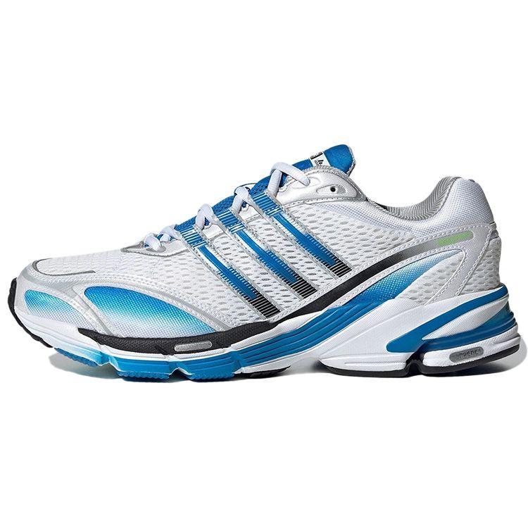 Adidas Unisex Supernova Cushion 7 Cloud White Blue Rush Semi Solar Green GY5241 41