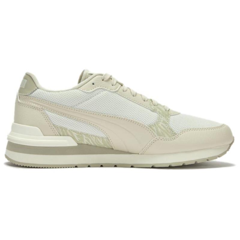 PUMA Women's Off White ST Runner v4 NL ANIMAL FEVER Low Top Casual Shoes 399669-01