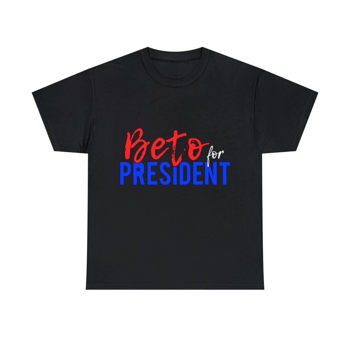 Beto O Rourke For President 2020 Graphic Tee Shirt, S-5XL XXXXL