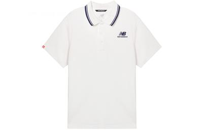 Polo Shirt Men's White AMT01983-WT