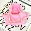 1 Stück Warmer Winter Haustier Pullover mit Kapuze Outdoor Kleidung für Kleine Tiere Kaninchen Kätzchen Baby Kaninchen Meerschweinchen Cosplay Sweatshirt