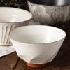 Marui Seito Shigaraki Ware Hechimon Bowl, 520ml Capacity, White Glaze, White