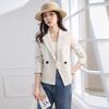 2026 Spring Women's Petite Short Suit Jacket: Simple, Versatile, OL Commuting, Professional Style