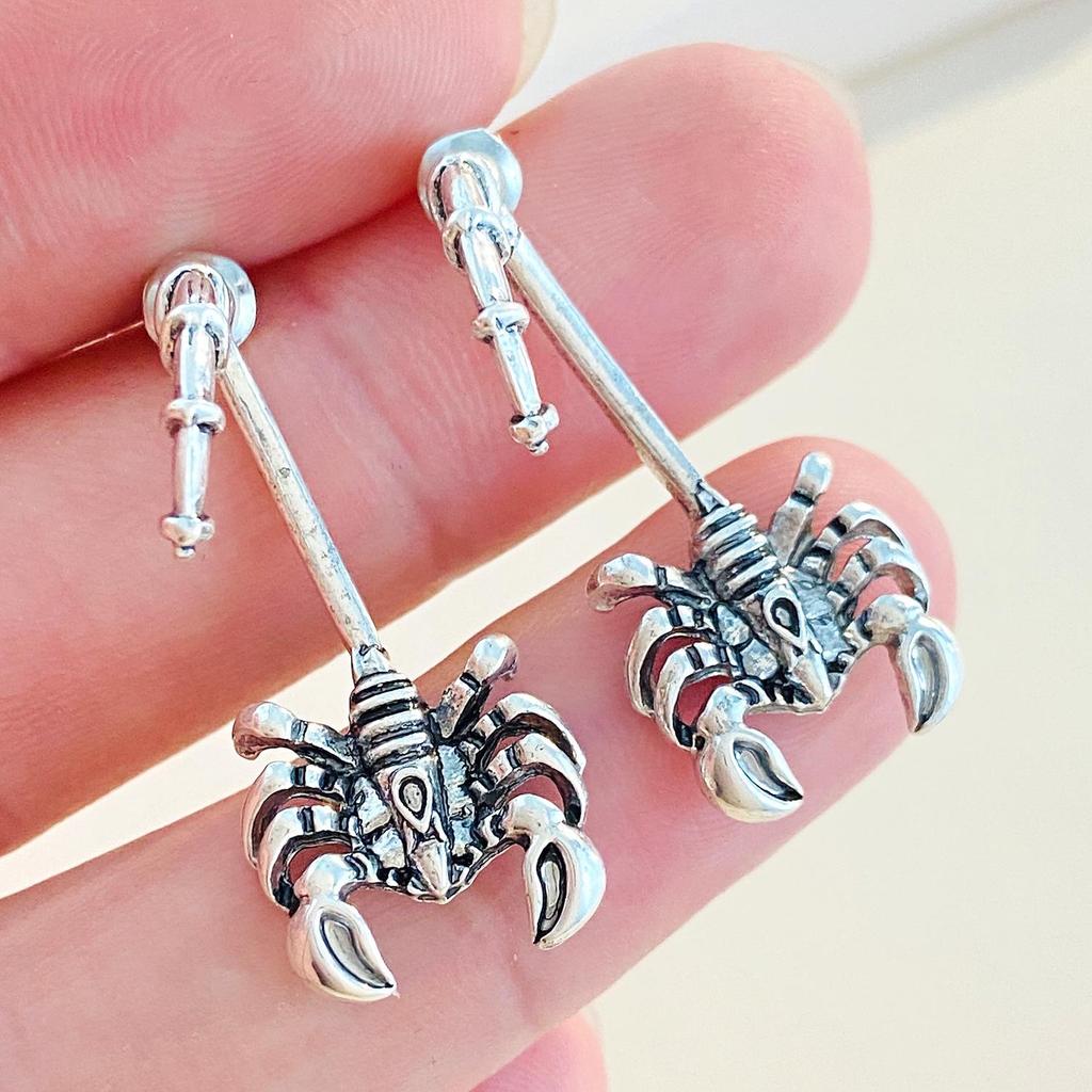 Edgy Punk Scorpion Europeanamerican Earrings Animal Ear Cuff Sweet Cool Style