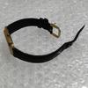 SEIKO Vintage Watch Gold Quartz Square Gold Dial Unisex Watch Management K26R Moving [Working Condition] 7N01-HAC0