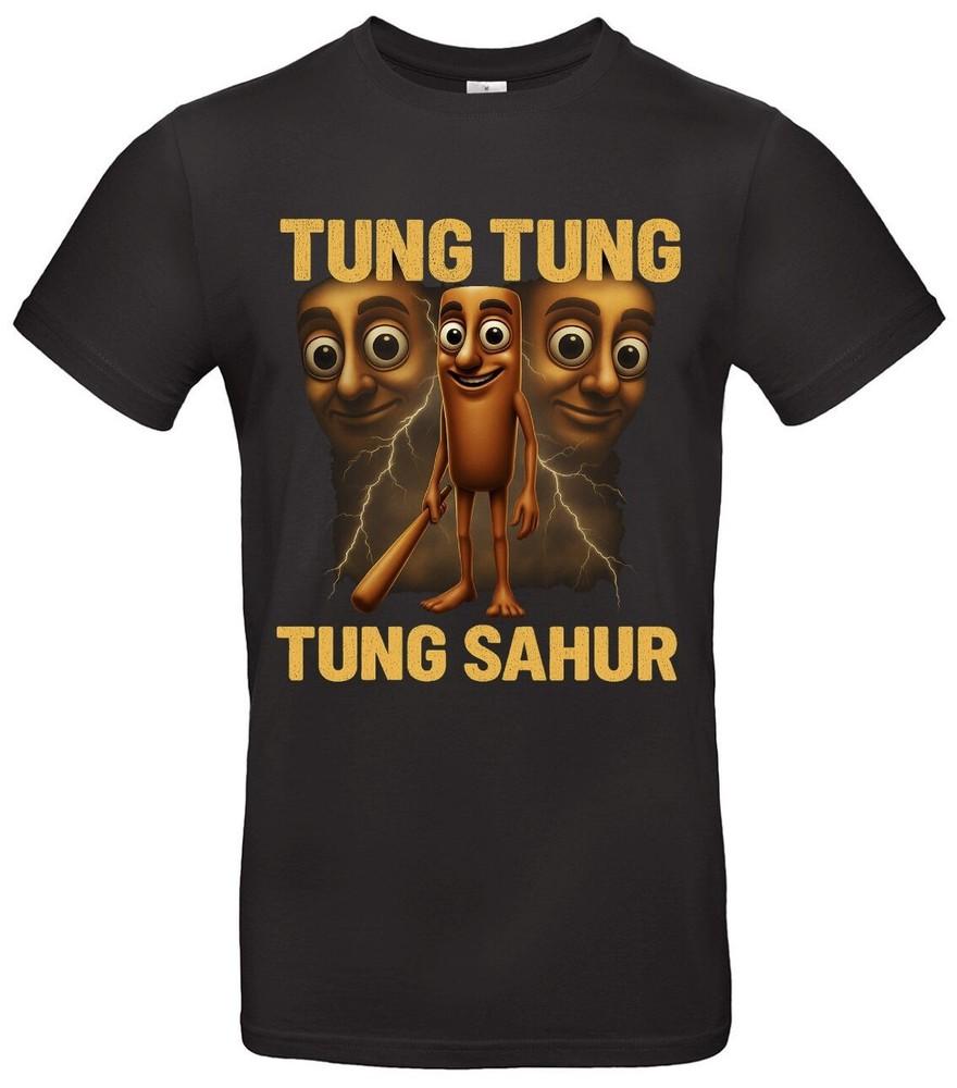 Tung Tung Sahur TShirt Viral Ramadan Meme Sahurwear TikTok Trend Fans Unisex T-Shirt M
