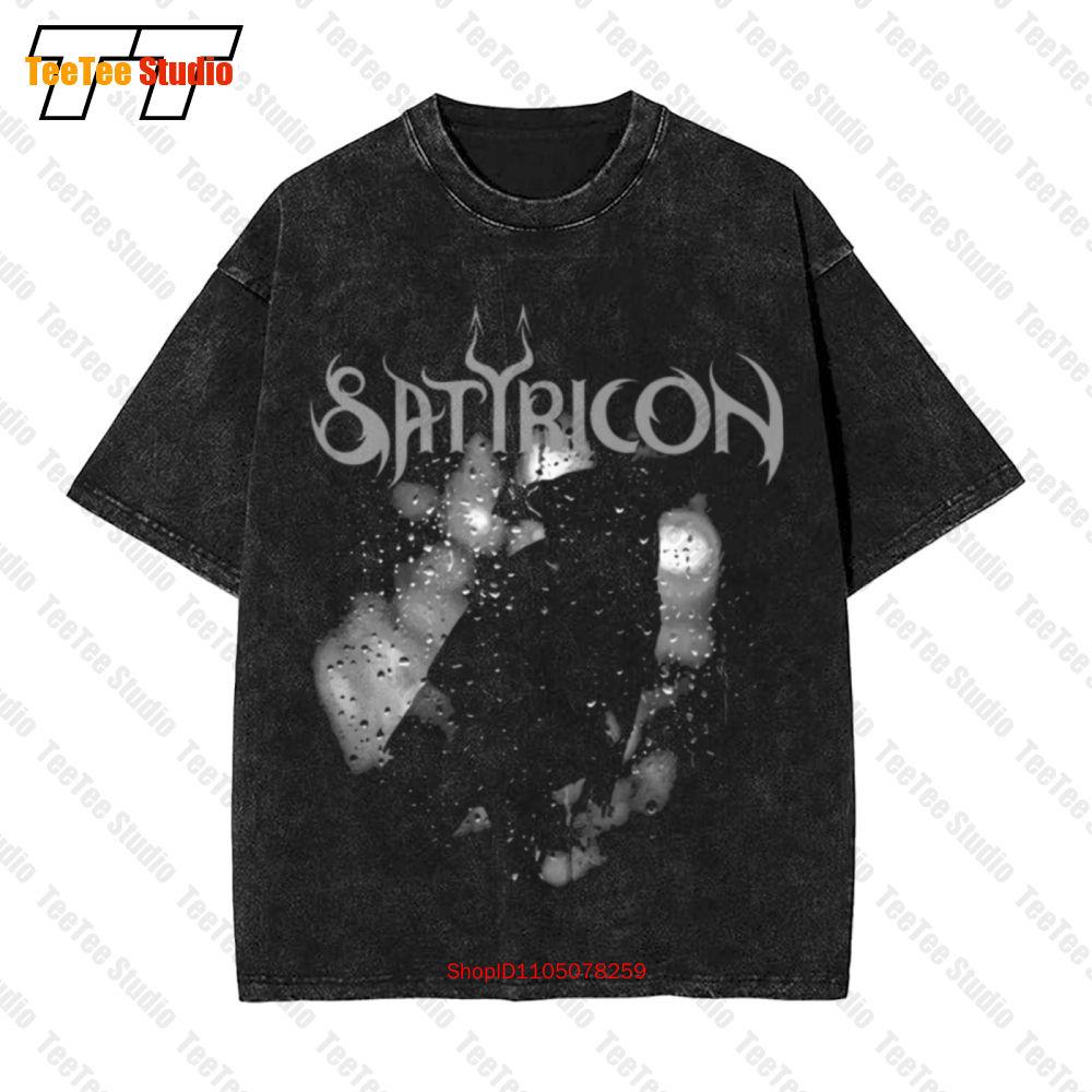 Satyricon Black Crow And A Tombstone Vintage Oversized TShirt VCS S