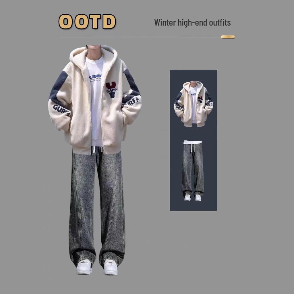 Men's Windproof Casual Hooded Jacket – Spring/Autumn Collection