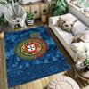 Royal Emblem Fabric carpet Living room and bedroom mats Doormat Art Christmas gifts Doormat