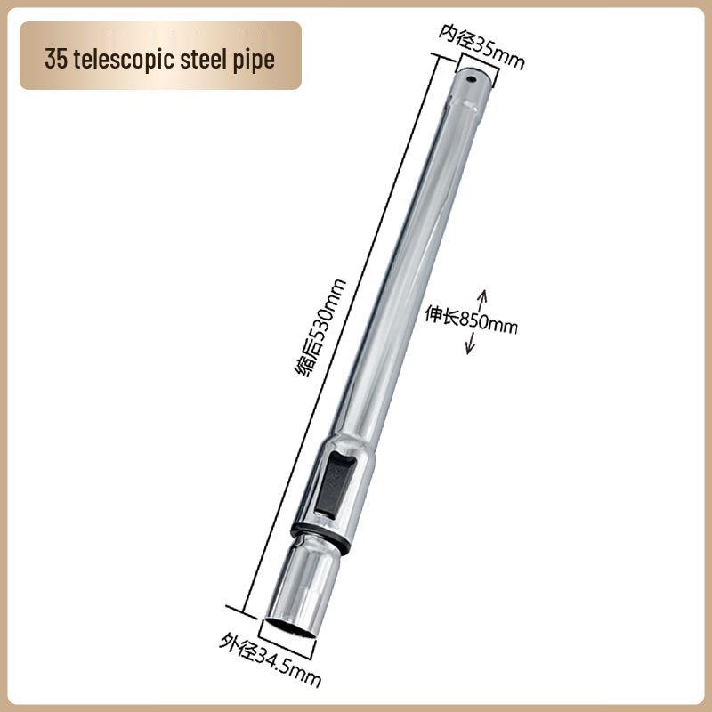 

Аксессуары для универсального пылесоса Jeno Yili: Всасывающая головка, Щетка для пола, Щетка для ковра, Прямая труба - 32 мм.