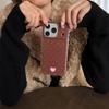 3D Flocking Polka Dot Bear Case for iPhone 17/16 Pro Max/15/14
