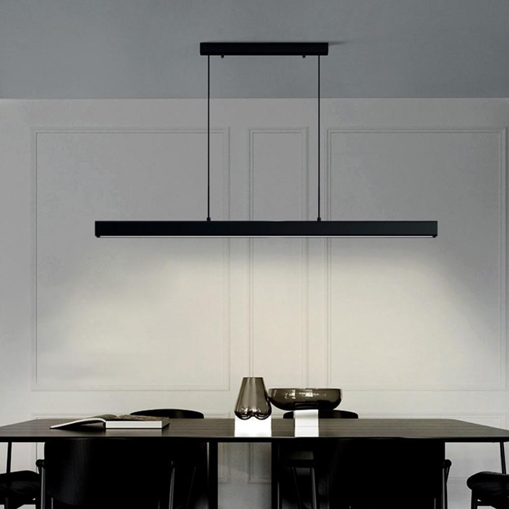 Modern LED Pendant Light Black Line For Living Room Dining Table Kitchen Bar Cashier Indoor Decorative Lighting Fixtures