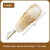 Eco-Friendly Pure Wool Duster Multipurpose Dust Cleaning Solution Thickened Wool Feather Duster #4144