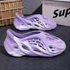 Große Größe Camouflage Kokosnussloch Schuhe Herren Sommer 2025 Neu Hohl Tasche Kopf Graffiti Sandalen Rutschfest Strand