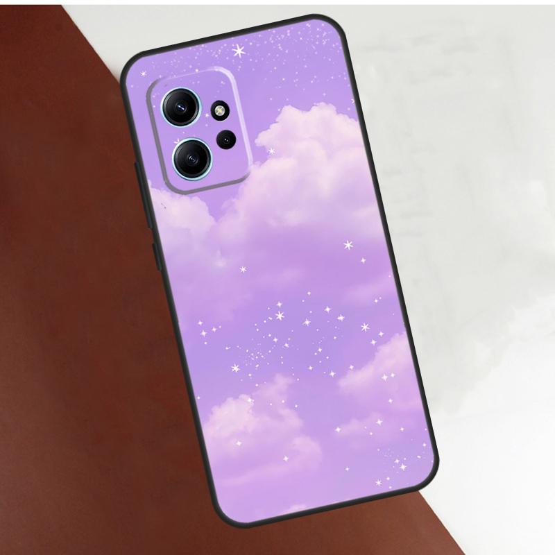Purple Aesthetic Case For Xiaomi Redmi Note 10 Pro 8 9 11 12 Pro 9S 10S 11S 12S Cover For Redmi 12 9 10 C