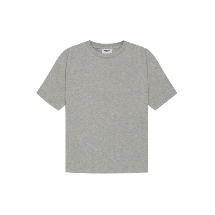 Fear of God Essentials SS21 Short Sleeve T-Shirt 'Dark Heather Oatmeal' Men's FOG-SS21-613