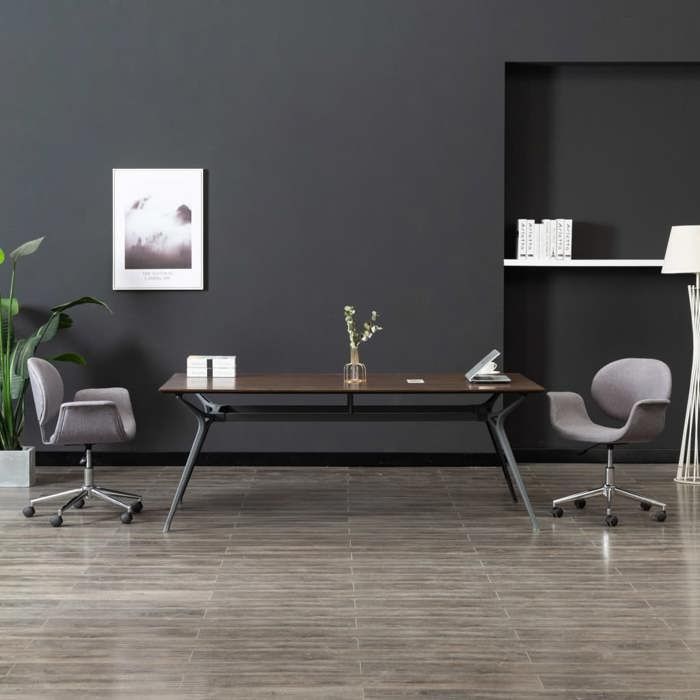 VidaXL Chaise Pivotante de Salle à Manger Chaise à Dîner Siège de Cuisine Chaise de Repas Siège à Dîner Bureau Intérieur 287395