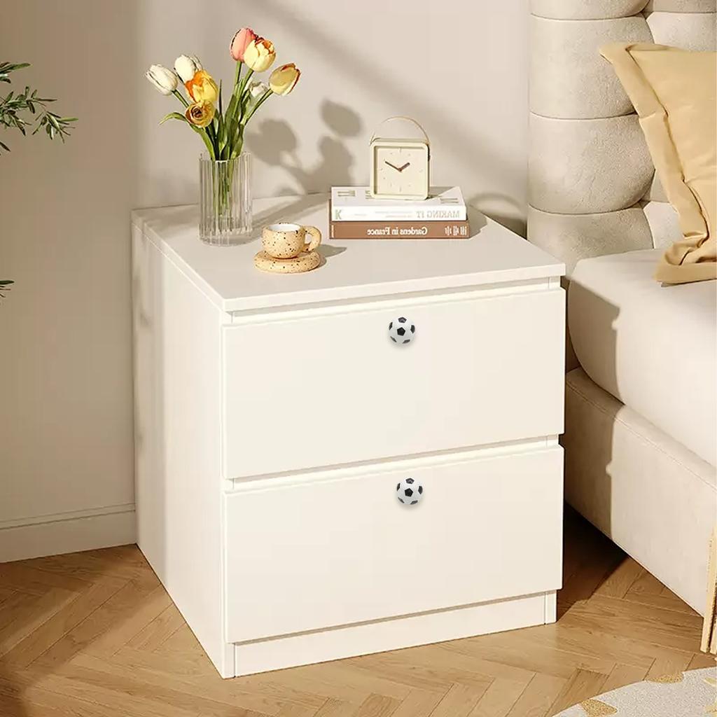 4PCS Basketball Football Cartoon Cabinet Door Handle Closet Shoe Cabinet Wardrobe Display Round Ball-shaped Single-hole Drawer