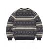 Thisisneverthat Fair Isle Knit Sweater Navy