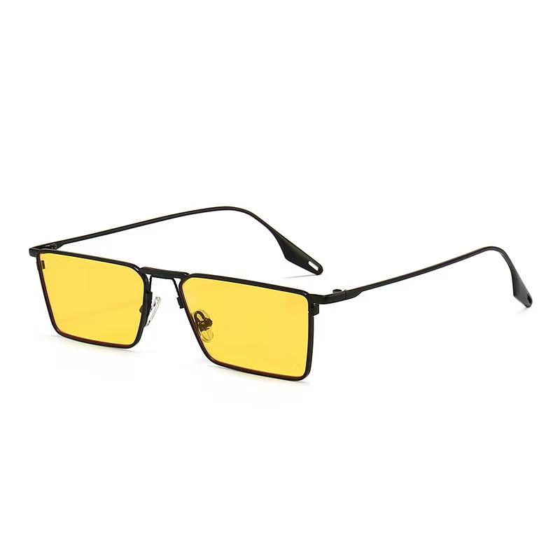 New Vintage Metal Frame Sunglasses Women Men Rectangle Sun Glasses Female Oval Eyewear  for Male Female Eyeglasses