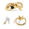 Super Small 3 Color Male Chastity Cage Stainless Steel Lockable Penis Ring Cock Cage Metal Chastity Belt Adults Sex Toys For Men