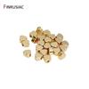 5mm Gold Plated Heart Beads Spacer Beads For DIY Handmade Bracelet Necklace Making Accessories Wholesale