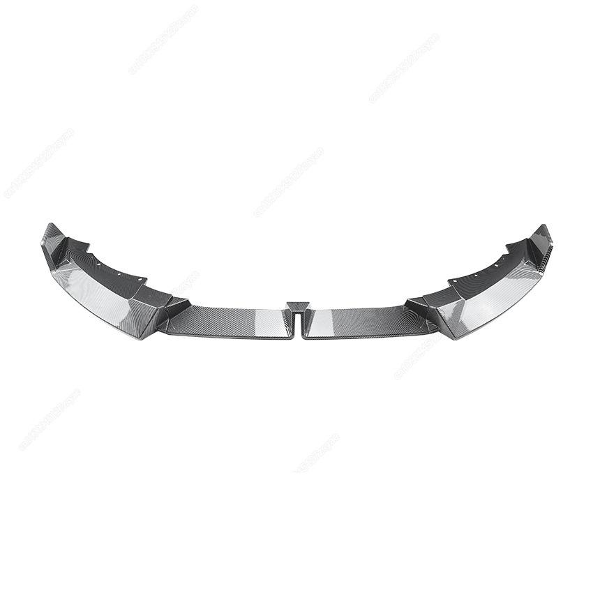 3Pcs MP Style Car Front Bumper Lip Diffuser Spoiler Splitter For BMW X6 G06 M-Sport xDrive40d 40i 30d M60i 2023-2025 LCI Tuning