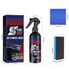 Car Spray, Ceramic Polish, 3 in 1 Ceramic Car Coating Spray, Multi Functional Coating Renewal Agent, Scratch Quick Repair, Fast-Acting (2set)