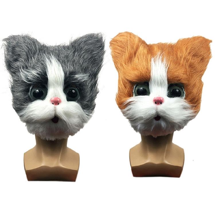 Adults Unisex Horror Halloween Cute Bear Wolf Panda for Cat Bloody Plush for Hea