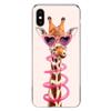 Søtt Tegneserie Giraff Dyr Deksel Telefondeksel For Apple iPhone 11 12 13 14 Pro 7 XR X XS Max 6 6S 8 Plus + Mini 5 SE Trykk Mykt