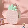 Lunch Box For Kids Cute Pineapple Shape Bento Box with Fork Spoon Snack Dessert Container Microwavable Food Case Portable Office