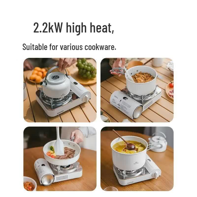 Naturehike White Boat Energy-Gathering Portable Cassette Stove
