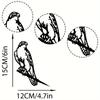 Stylish Metal Falcon Silhouette - Rustic Decor for Home and Garden. Great Housewarming Gift and Ideal for Garden Party Décor