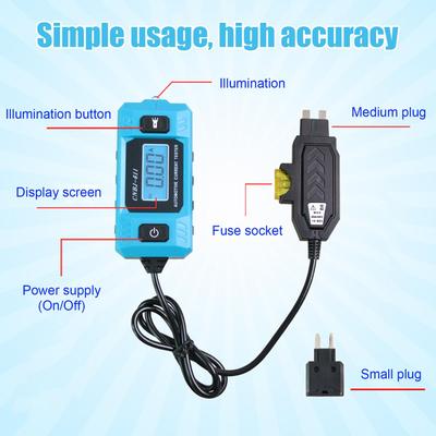 Automotive Short Circuit Finder High Precision Long-Lasting Electrical Detector Fault Probe Power Tester For Professional Repair