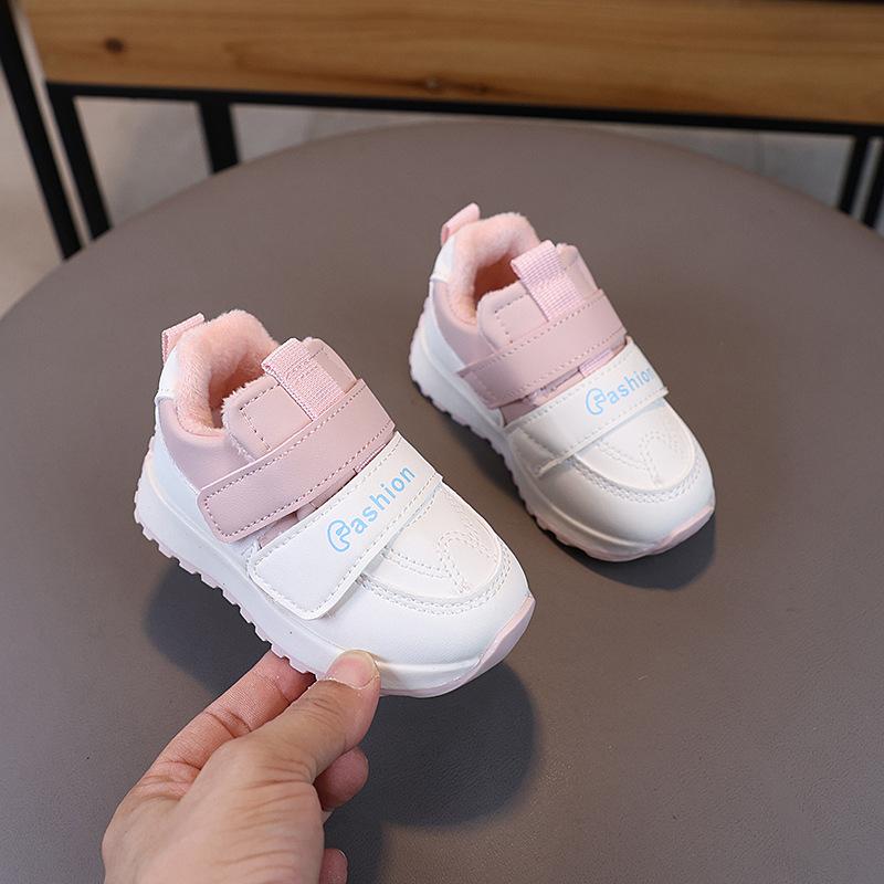Kids' Comfy Sneakers - Soft, Breathable, and Flexible Shoes with Hook-and-loop Fastener Closure