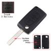 Flip Folding Cae Key Case Blank Shell for Peugeot 107 207 307 307S 308 407 607 2006 for Citroen C2 C3 C4 C5 C6 C8