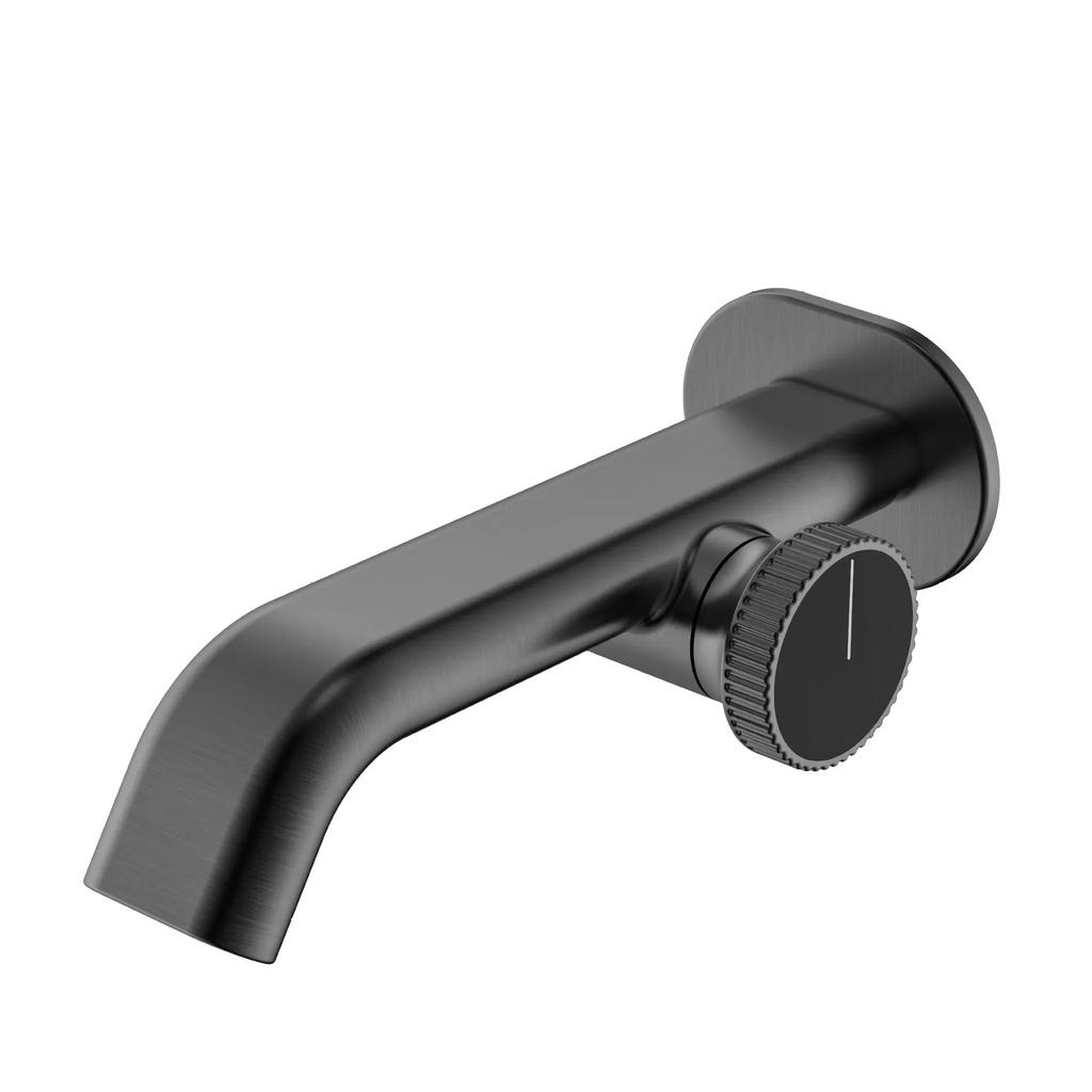 Wall Mounted Brasss One-body Single Handle Bathroom Hot And Cold Water Mixer Tap