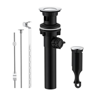 Kit de Ralo para Lavatório de Banheiro com Ladrão Defesa para Fluxos Rápidos de Água Haste Forte de Montagem do Ralo para Uso Diário