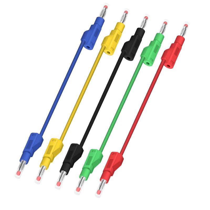 HUIJUN 4mm Brass Banana Plug Test Lead Cable