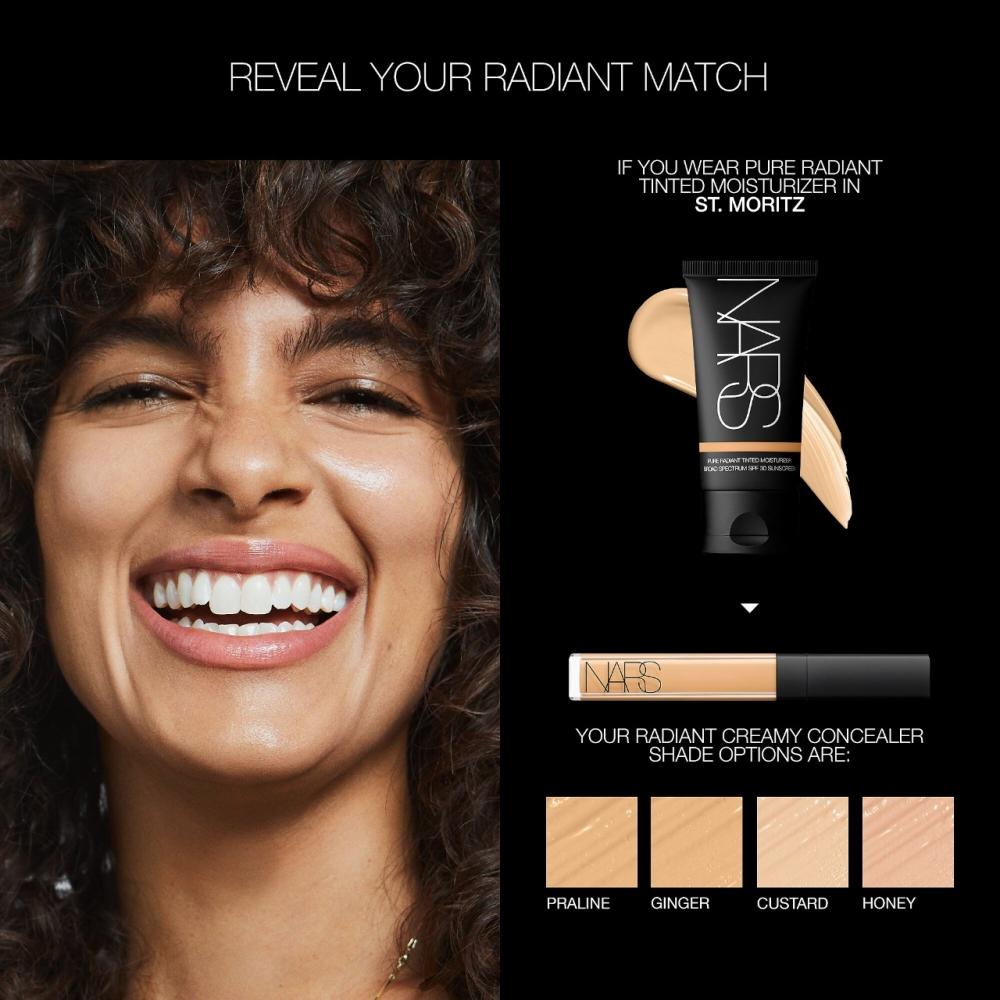 Nars Pure Radiant getönte Feuchtigkeitscreme Breitbandschutz LSF 30