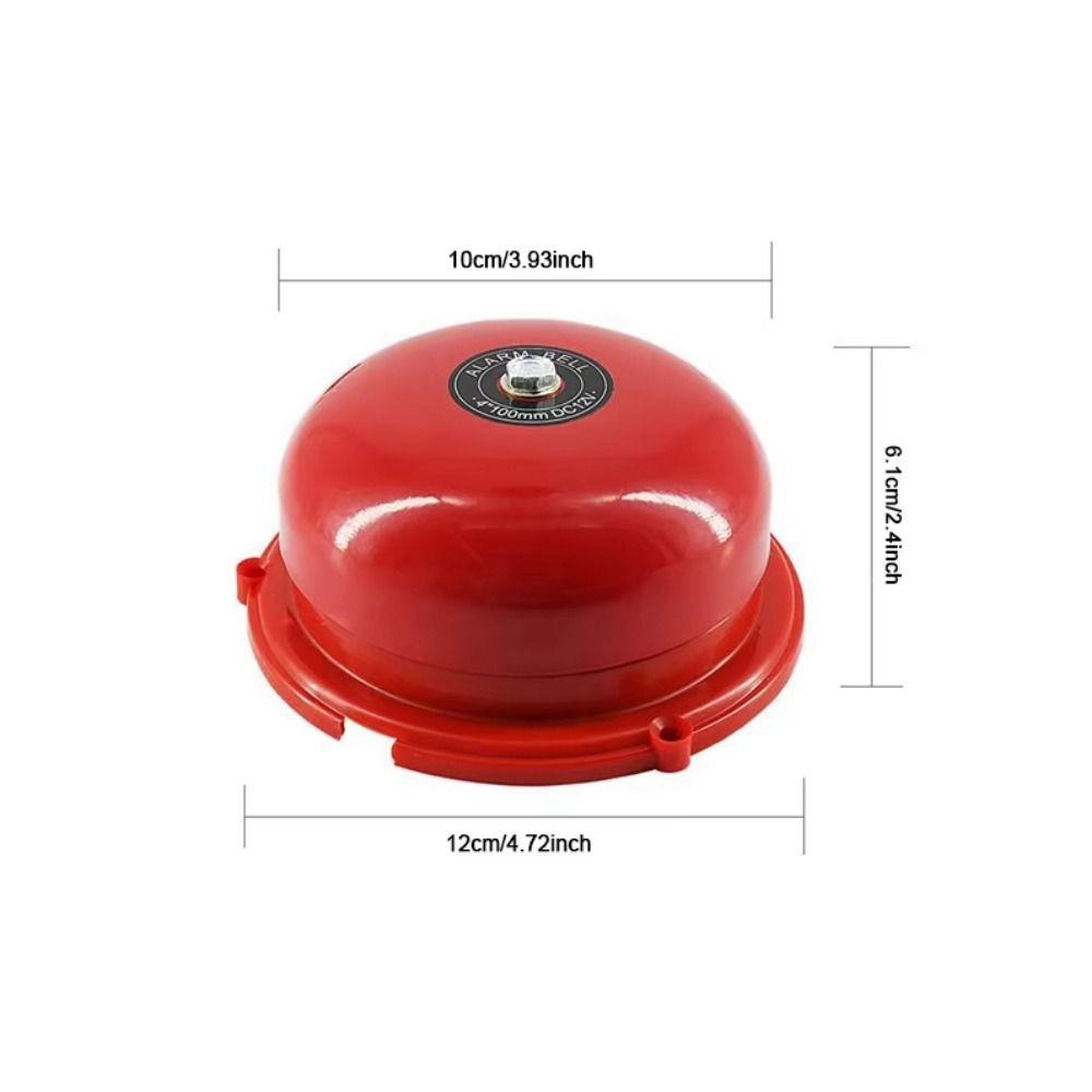 AC 220V Point Fire Alarm Waterproof Manual Call Alarm Bell Fire Alarm Bell  Office Entrance