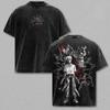 The Summer Hikaru Died Hikaru T-shirt Manga Vintage Washed T Shirt Men Women Clothing Summer Short Sleeve Polyester Tees Clothes