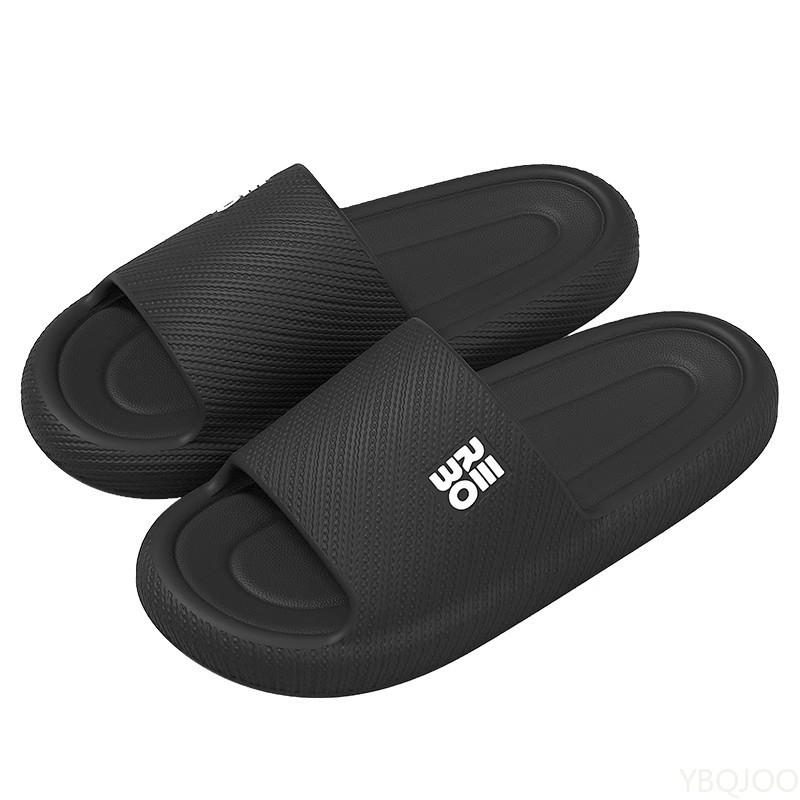 Mode 2025 Herren Schuhe mit weicher Sohle Sommer Mode Hausschuhe Herren Wolke Zuhause Flache Sandalen Massage Zehentrenner Paare Badezimmer Indoor Pantoletten