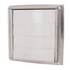 Dryer Vent Cover 4in Metal Outside with Guard Screen 304 Stainless Steel Outdoor Exterior Wall Air Vent Bathroom Exhaust 100mm