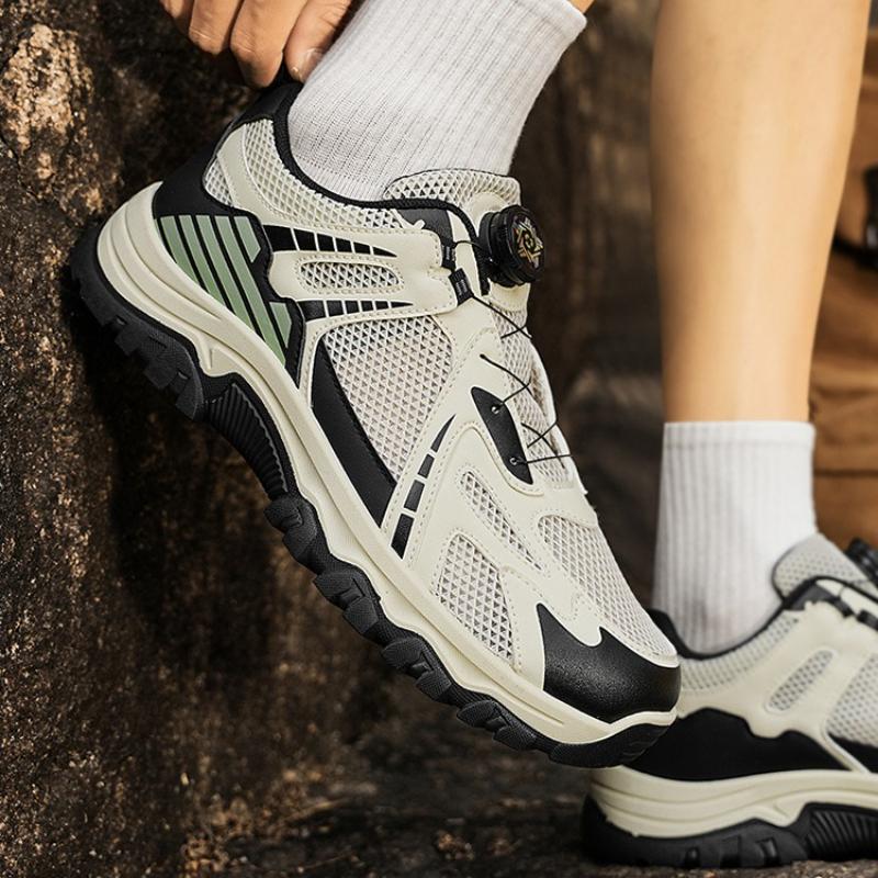 New Men Sneakers Platform Breathable Mesh Non-slip Casual Shoes Summer Outdoor Running Mountain Climbing Sports Shoes Zapatillas